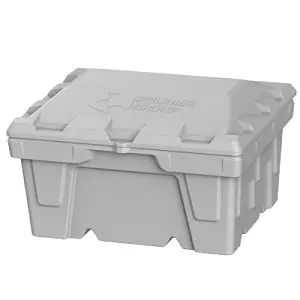 Ящик с крышкой 250л (Серый) 1